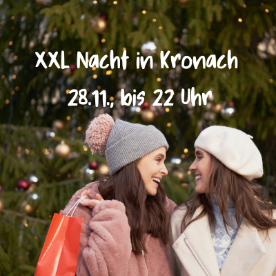 Shopping im M1 Shop in Kronach am 28. November bis 22 Uhr